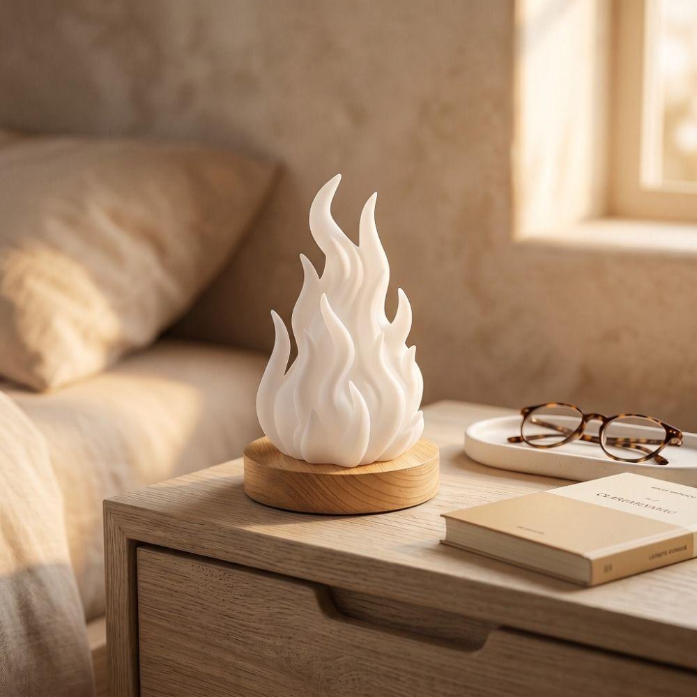 Creative Simulation Flame Night Light Color Changing Bonfire Lamp Simulation Fire Lamp Courtyard