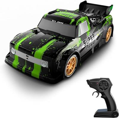 Машинка на радиоуправлении ROBOT PLAZA с функцией смены шин, функцией распыления, 4WD, передними и задними фарами, дрифтингом, детская игрушка, подарок на день рождения для мальчиков