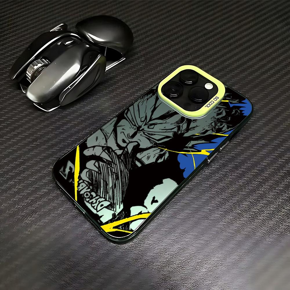 Чехол для телефона с рисунком героя японской манги Для IPhone 17 16e 16 15 14 13 12 11 Mini Pro Max X XR XSMAX 8 7 Air Plus Матовая задняя крышка