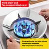 Universal Fire Gas Stove Cover Energy Saving Windproof Ring Round Bottom Rack Support Stand for Kitchen Pot Cooktop