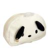 Kawaii Black White Dog Large Capacity Plush Pencil Bag Cute Pencil Cases Pouch Stationery Organizer Holder Gift Prizes