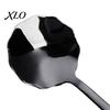 Decorative Lace Head Dessert Spoons 304 Stainless Steel Spoon, Coffee Stirring Spoon Elegant Gift for Friends Kids, Metal Teaspoon Home Kitchen