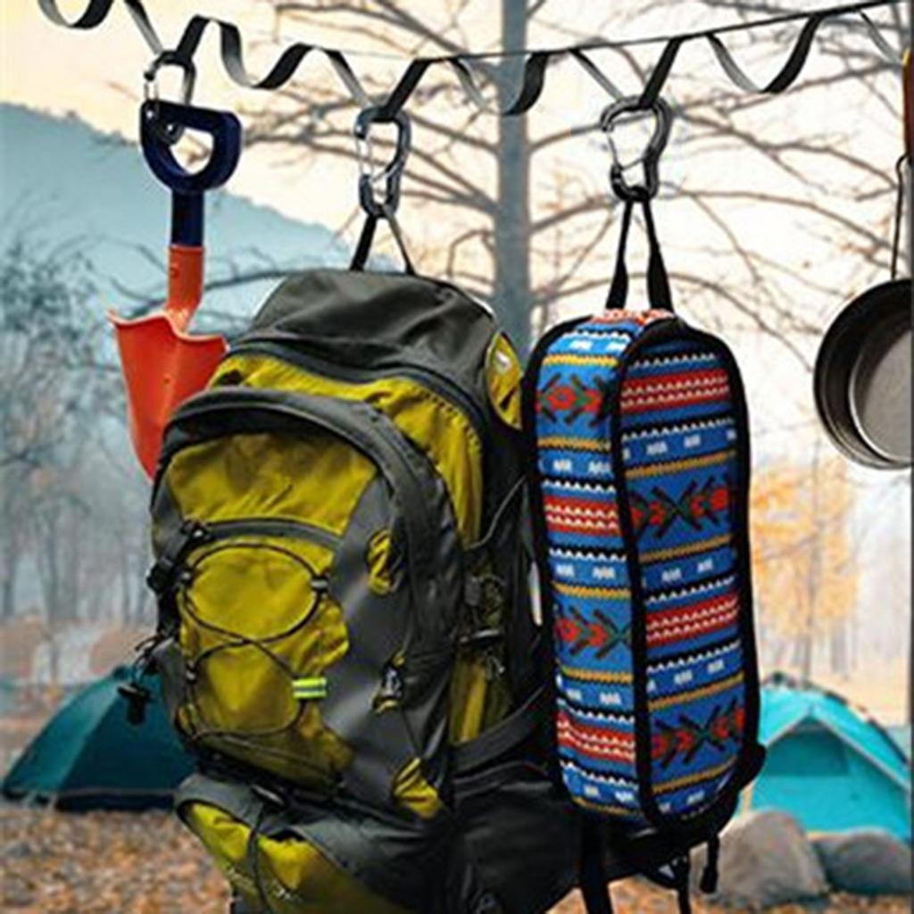 Durable Aluminum Carabiner Clip 800kg Strength for Outdoor Swing, Traveling,Backpacking Durable& Rustproof Carabiners