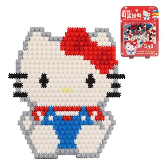 Sanrio Bunnyland Hello Kitty Pixel Block, a Popular Character In Korea