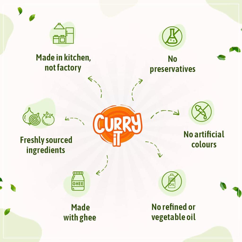 CURRYiT Ready To Cook Curry Paste (Pack of 3) No Preservatives Gluten-Free
