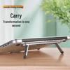 Oatsbasf Portable Invisible Laptop Stand with 2-Level Adjustment