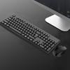 KM63 Durable Wireless Keyboard Mouse Set Low Latency 2.4GHz Typewriter