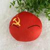 Christmas Gifts  Country Ball Plushies 10Cm Polandball Pendant Country Flag Balls Countryball Stuffed Doll