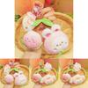 Adorable Original Peach Keychain Plush Accessory For Girls Cute Gift Idea