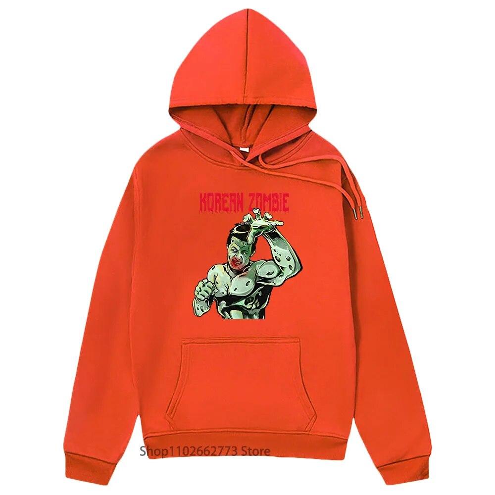 Korean Zombie Hoodies Gothic Anime Sweatshirts Long Sleeve Clothes for Women Streetwear Unisex Clothing Harajuku Pullover Y2k Top