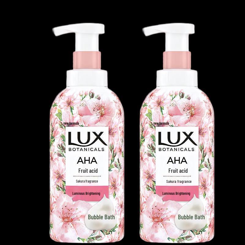 LUX Plant Essential Oil Cherry Blossom Bubble Shower Gel
