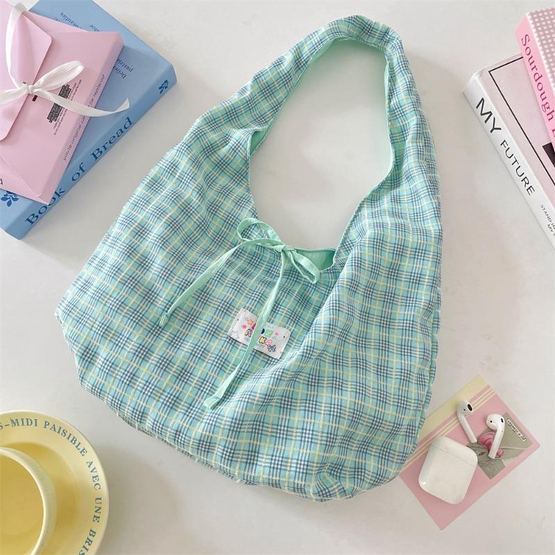 Летняя новая девочка сердце клетка двусторонняя спина литературная и легкая студентка одинарное плечо сумка сердце