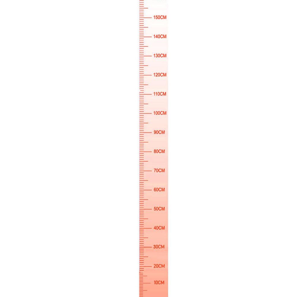 2M Height Height Measurement Sticker Waterproof Removable Height Chart Self-adhesive Wall Sticker Height Measuring Tape
