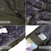 Men's Winter Jacket Waterproof Fleece Plus Velvet Thickened Cold Warm Jacket Windproof Winter Jacket