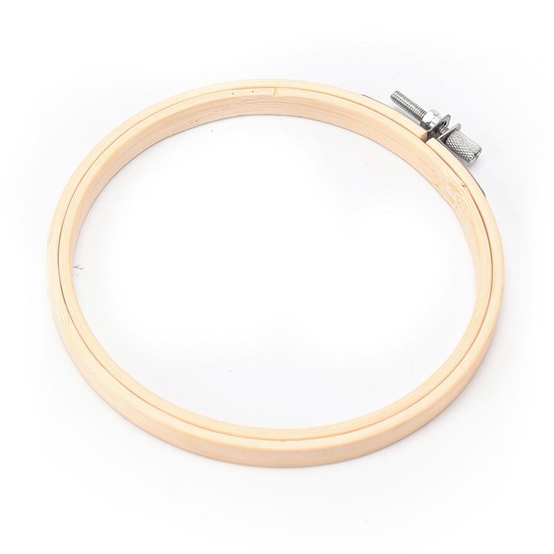 Wooden Cross Stitch Machine Bamboo Hoop Ring Embroidery Sewing