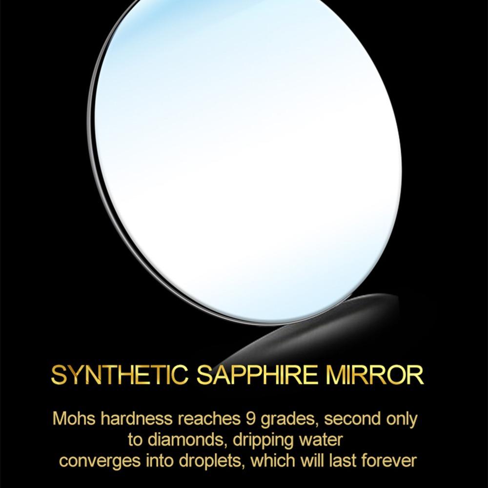 OUPINKE Мужские часы Механические часы с турбийоном через нижнюю часть Local Tyrant Gold Temperament Водонепроницаемые часы высокого класса