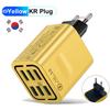 USB Charger 6 Ports Fast Charging Mobile Cell Phone Wall Adapter for  Xiaomi Samsung Phone Charger EU/KR Plug