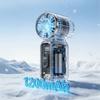 Ultra-Quiet Portable Electric Fan Digital Display Small Summer Fan New Mini Handheld Fan  Summer