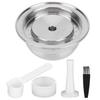 Coffee Capsule Set 304 Stainless Steel Reusable Refillable Filter for Nespresso Vertuo Plus