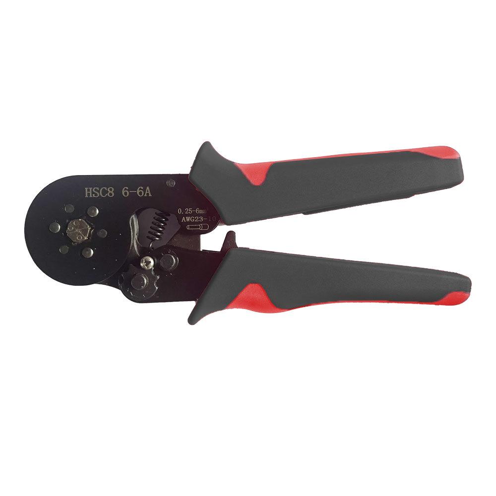Hexagonal Mini Tube Crimping Pliers Set HSC8 6-6 - Multi-Function European Ratchet