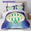 Ferencvaros Soul Bedding Quilt Set Quilt Cover Pillowcase Home Decoration Birthday Gift (1 * duvet cover + 2 * pillowcase, without core)