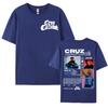 Rapper Cruz 922928 Album Tour Merch Tshirt Mens Clothing Hip Hop Vintage Fashion T Shirts Summer ONeck Tops Casual T Shirt