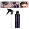 Парикмахерский спрей-бутылка для салона парикмахерской, чайник-спрей для укладки волос 300 мл(Фиолетовый черный)