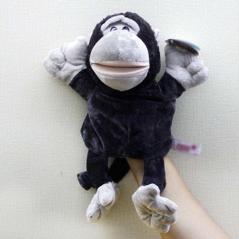 Interactive Animal Plush Toys Cartoon Hand Puppets For Early Learning