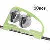 10Pcs Fishing Bells Rings Double Alarm Portable Twin Bell Accessories for Night Glow