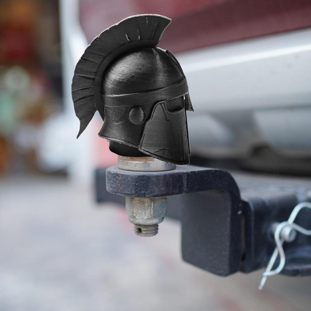 Заглушка фаркопа 3D-печать Забавная мультяшная форма Гладиатора Заглушка-колпачок для автомобильного квадроцикла лодки грузовиков Автомобильный прицеп для кемпинга