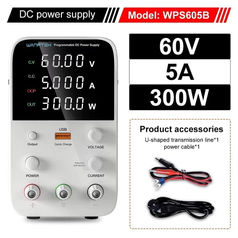 2025 Новый программируемый источник питания постоянного тока WPS3010H лабораторный рабочий стол для технического обслуживания 30 В 10 А регулятор напряжения тока переменного тока 220 В