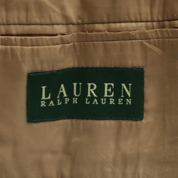 Ralph Lauren 100% шерсть Клетчатый пиджак приталенного кроя 38S серый Мужской Б/у