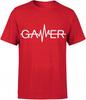 Koszulka Męska Gamer Prezent Dla Gracza Gadżety Akcesoria Gaming Gamer Geek