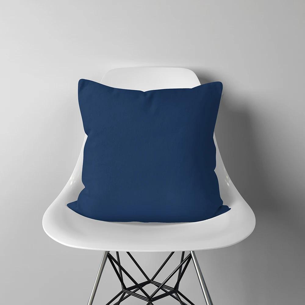 Домашний декор любовь синяя полоска художественный принт наволочка мягкий полиэстер наволочка спальня машина funda de almohada