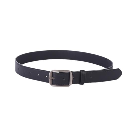 Ремень унисекс в стиле ретро с несколькими отверстиями, регулируемый дизайн, джинсовый ремень в стиле вестерн, ремень из искусственной кожи