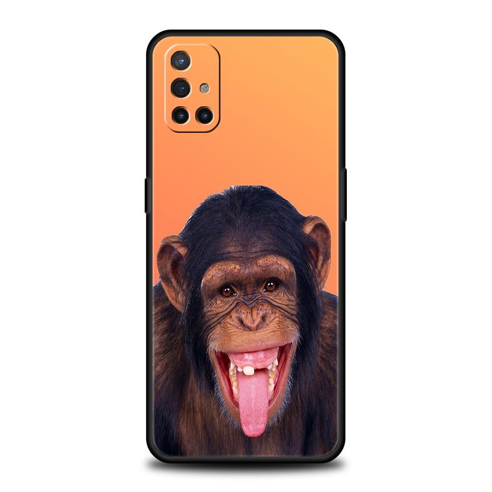 Чехол для телефона Обезьяна Для OnePlus 13 12 11 10 9 8 7T Pro 13R 12R 10R 9RT 8T Nord N200 N30 2T CE 2 3 5G Lite Мягкий чехол