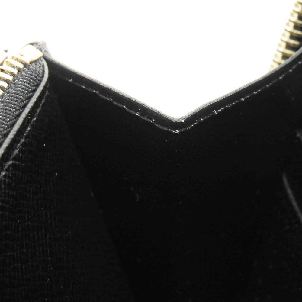 Used 12564 Zippy Wallet M82444 7940 New Model Black Zip Around RFID Excellent Condition Monogram Reverse Brown Unisex