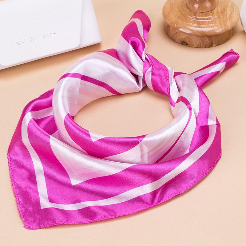 Шелковый шарф весна-осень: Профессиональный женский квадратный шарф для офисных работников