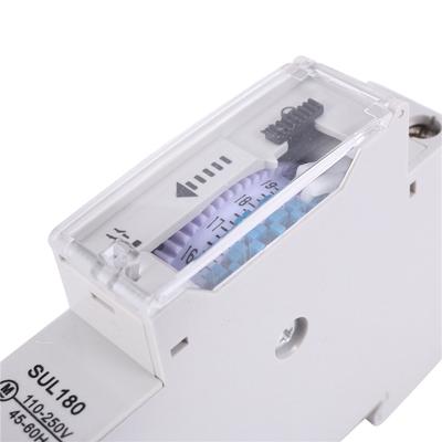 ABWR-10X SUL180A 15-минутный механический таймер 24-часовой программируемый таймер на DIN-рейку Реле временного переключения Анализ измерений