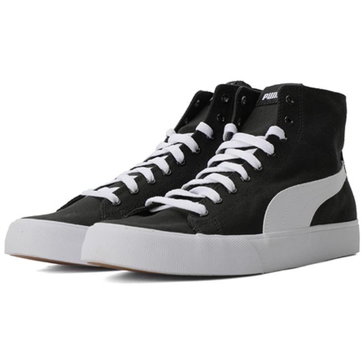 Puma Bari Mid Black White Unisex Sneakers 373891-02