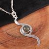 Labradorite Pendant, Handmade Gemstone 925 Sterling Silver Pendant Bohemian Jewelry, For Gift Silver Jewelry
