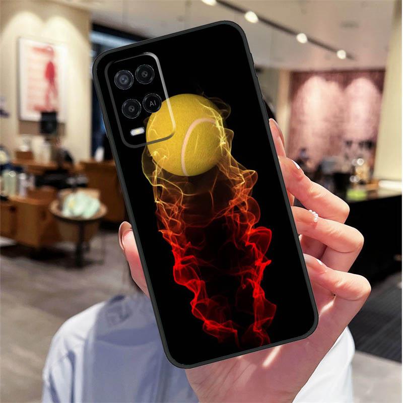 Чехол для теннисного мяча для Oppo A94 A54 A40 A60 A80 A98 A78 A18 A38 A58 A16 A76 A96 A17 A77 A74 A57S A15