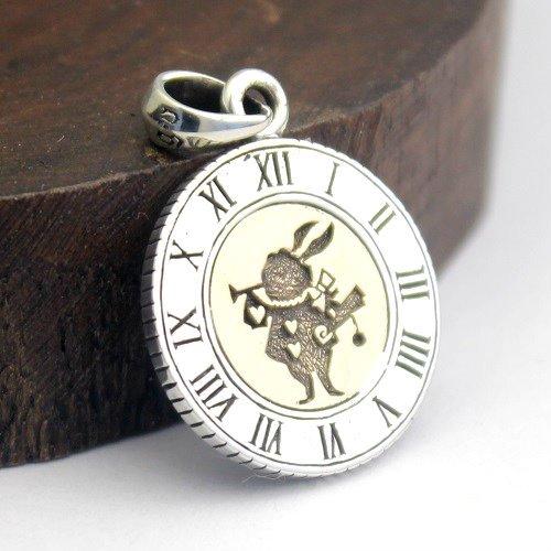 Подвеска-монета игральная карта Алиса Кролик с хорошей вибрацией