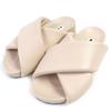 Excellent Cross Strap Slide Sandals Nappa Leather Women 36 J15WP0043 Used