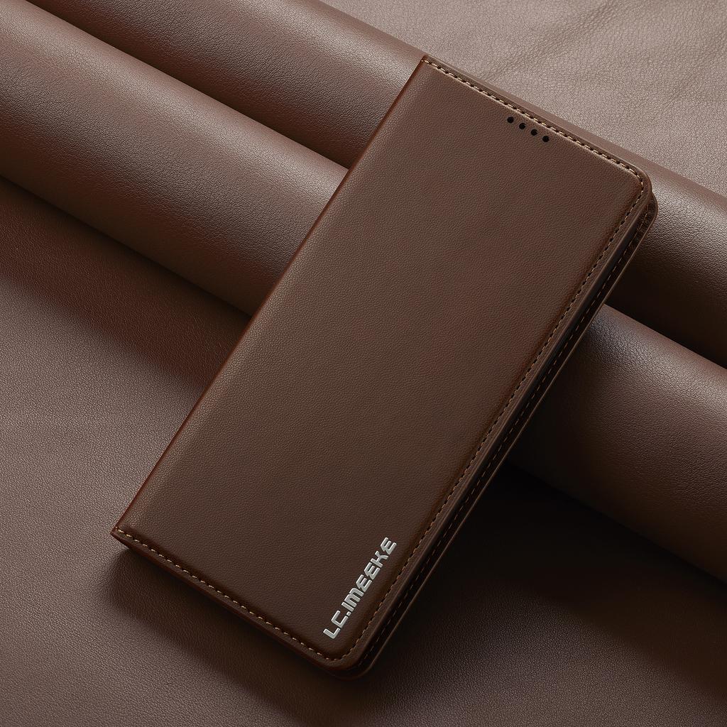 Ультратонкий кожаный чехол-книжка для IPhone 17 Pro Max Air 16 15 14 13 12 11 Pro Max Plus с магнитной застежкой, держателем для карт, кошельком, чехол для телефона
