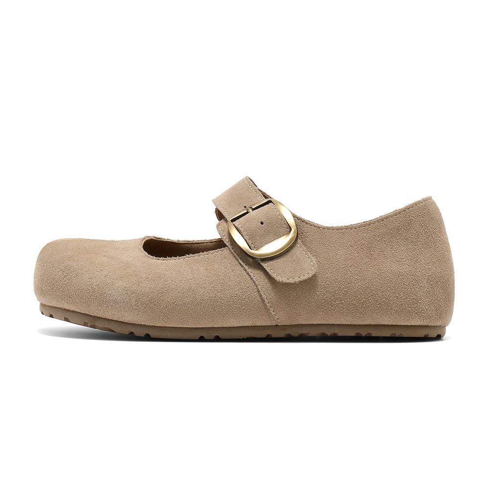 Senda Haken women's autumn soft sole with increased height inside, shallow mouth single shoe ZTH82CQ5