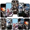 Чехол для телефона Samsung Galaxy S24 S23 iPhone 15 14 Xiaomi Redmi Note 13 12 11 8 10 9 Pro Max X XR S20 S22 10C OPPO A15 Huawei аниме-чехол Black Butler