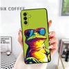 Милый Мультяшный Лягушонок Мягкий Чехол для Телефона для Samsung A17 A37 A57 A16 A26 A36 A56 A15 A25 A35 A55 A14 A24 A34 A54 A13 A23 A33 A53 A52 A1