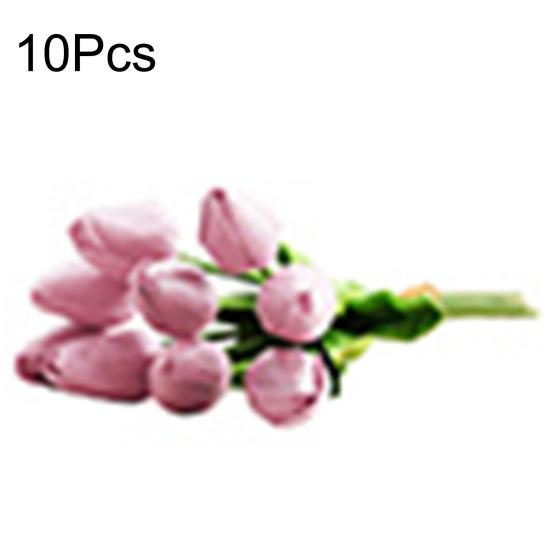 1 букет искусственных тюльпанов домашний сад свадебная цветочная композиция настольный декор