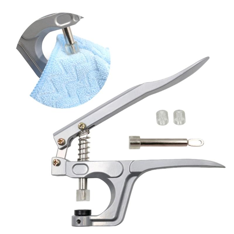 Многофункциональный инструмент для установки кнопок-застежек Удобные плоскогубцы для кнопок Инструмент для установки кнопок-застежек для детских нагрудников, одежды